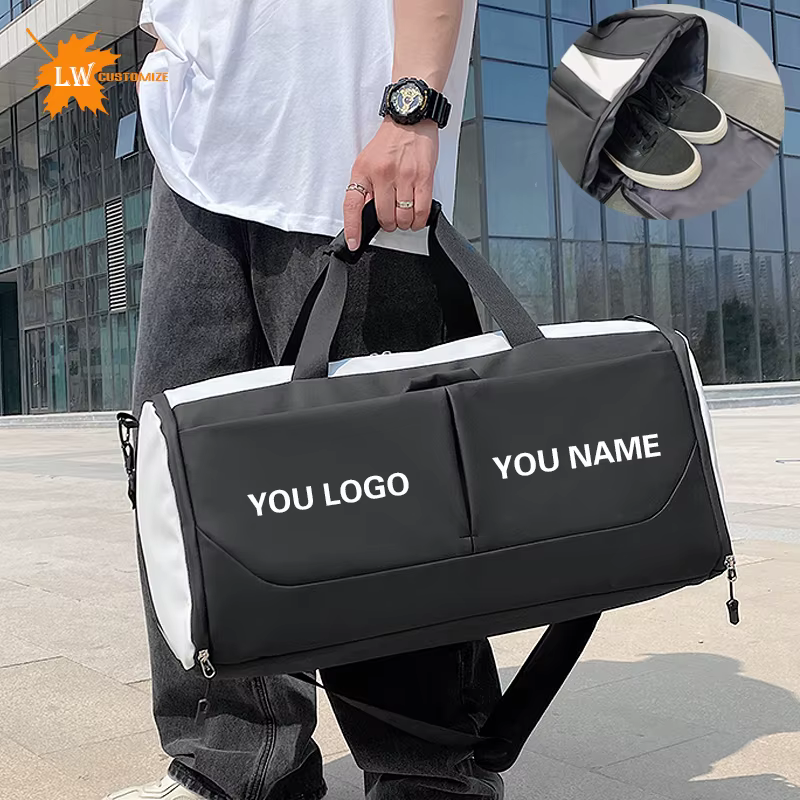 Sac de voyage avec logo personnalisé pour homme