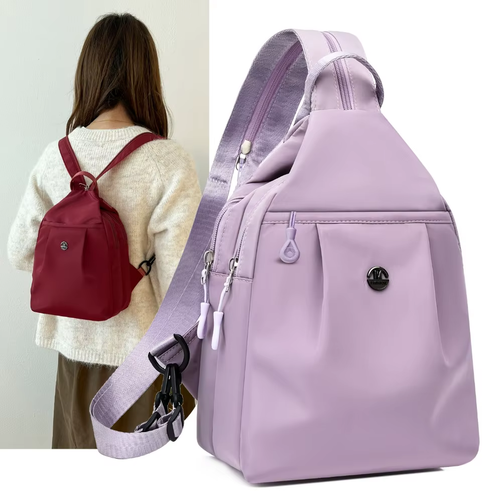 Mini sac à dos pour femme : sac à bandoulière simple