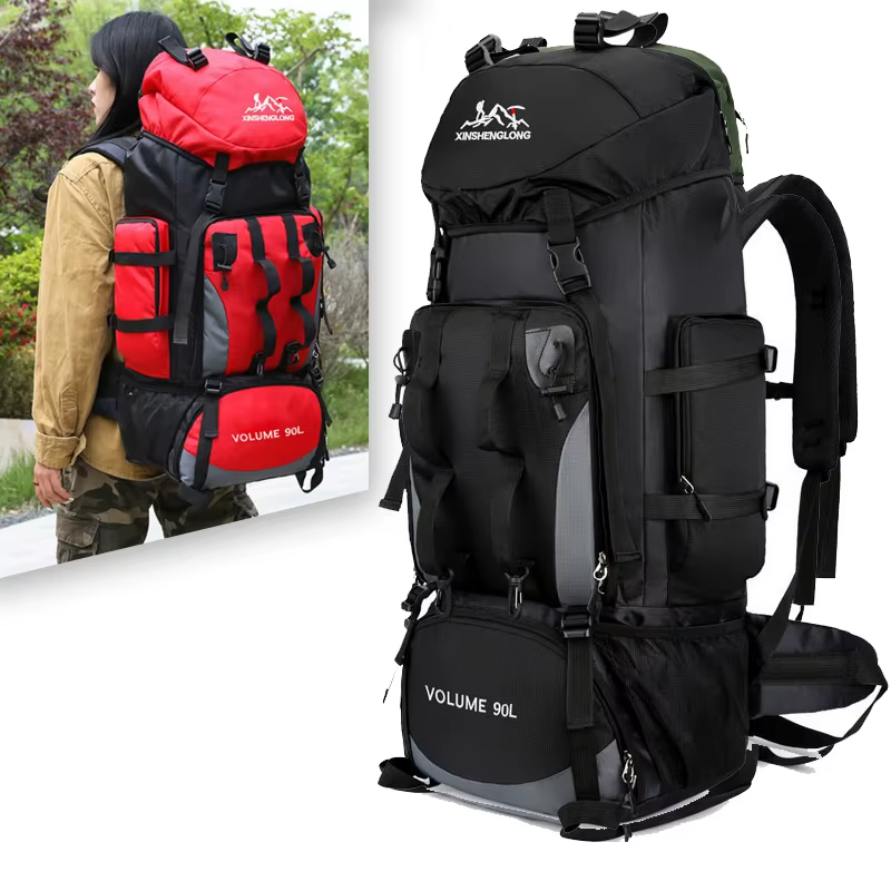 Grand sac à dos de voyage étanche pour homme