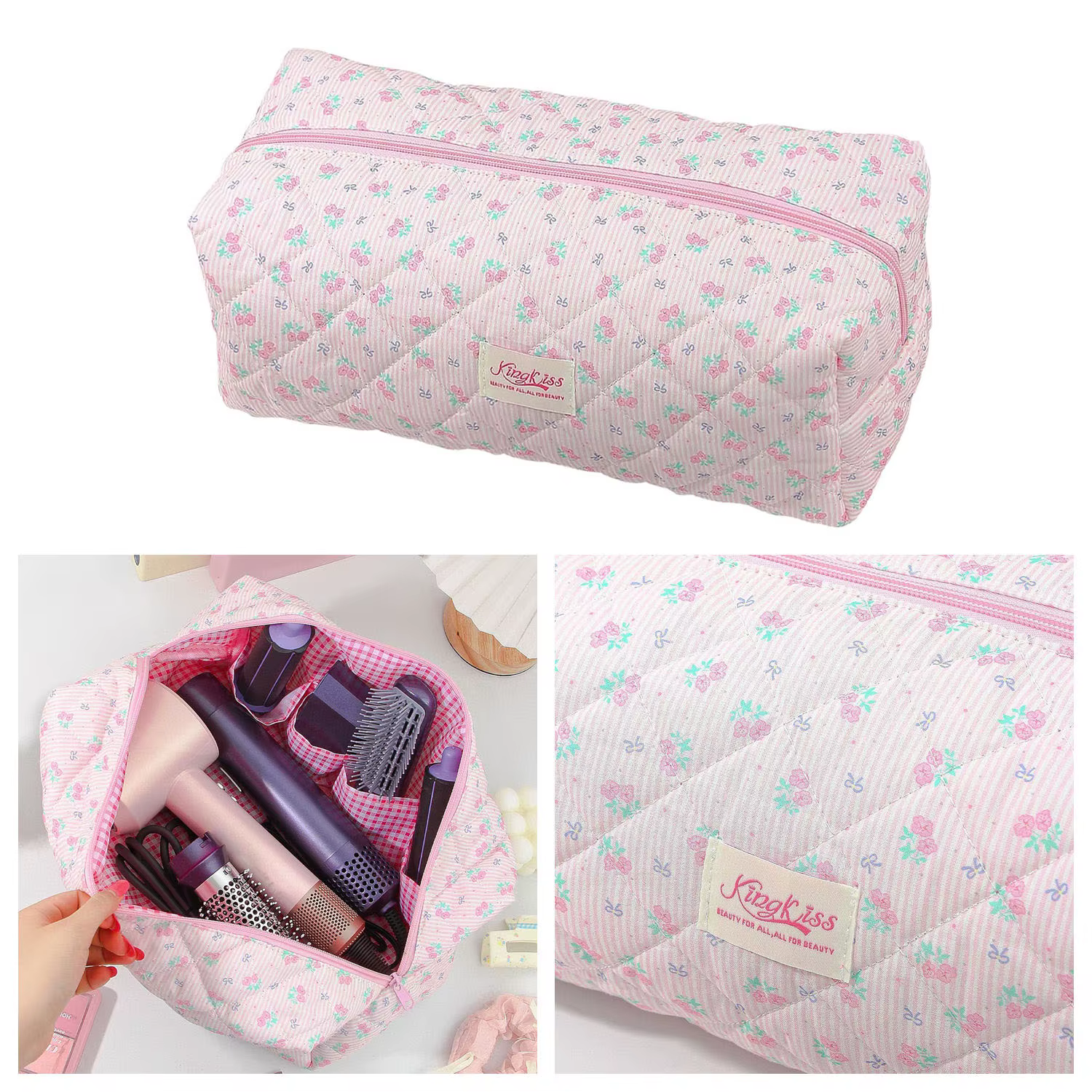 Sac de voyage 34x14cm compatible avec Dyson Airwrap